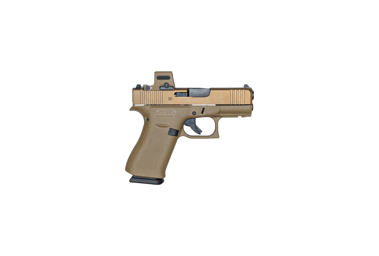 Glock 43X MOS Coyote
