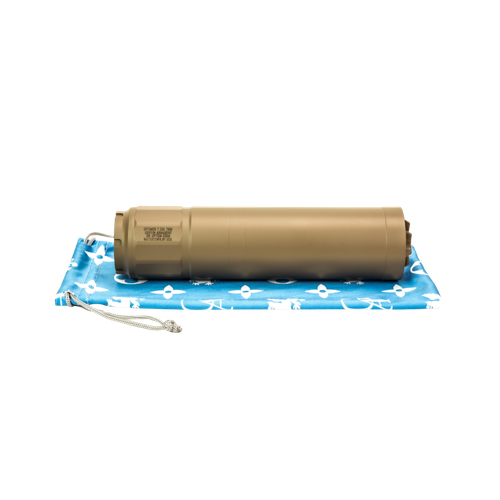 Griffin Armament Optimus 7 FDE Utility Mount 7.62mm Suppressor