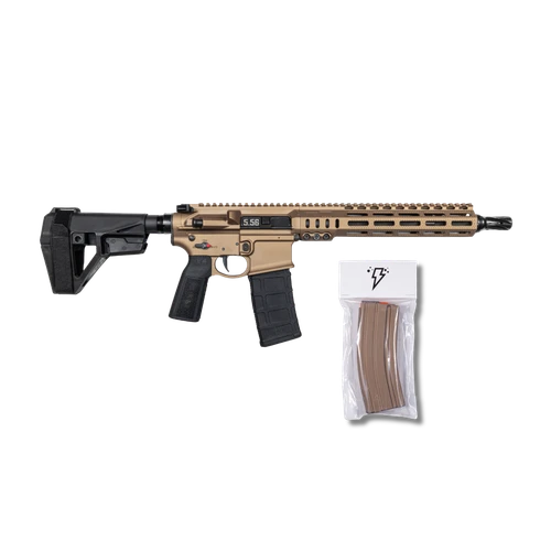 SOLGW MK1 CAR Pistol 11.5" Cerakote Wilcox Blend Chrome Lined