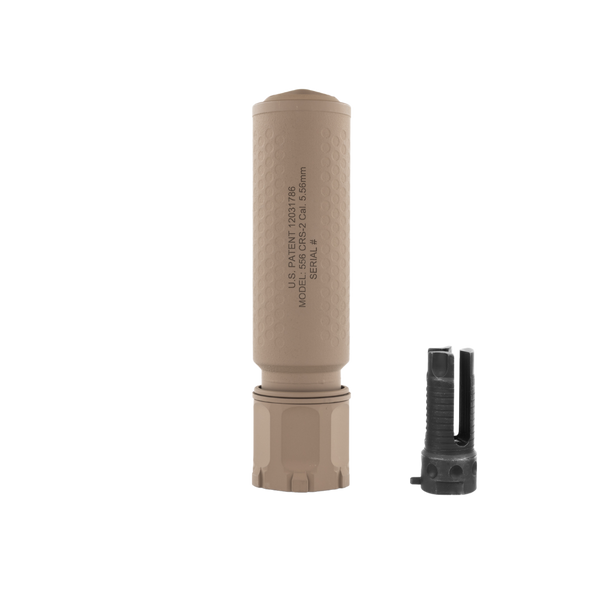 Knights Armament 556 QDC PRG/CRS 2 FDE Suppressor Kit W/ Flash Hider