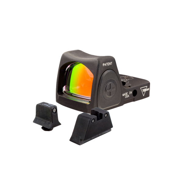 Trijicon RMR Type 2 Dual Defense Kit w/ Suppressor Height Iron Sights