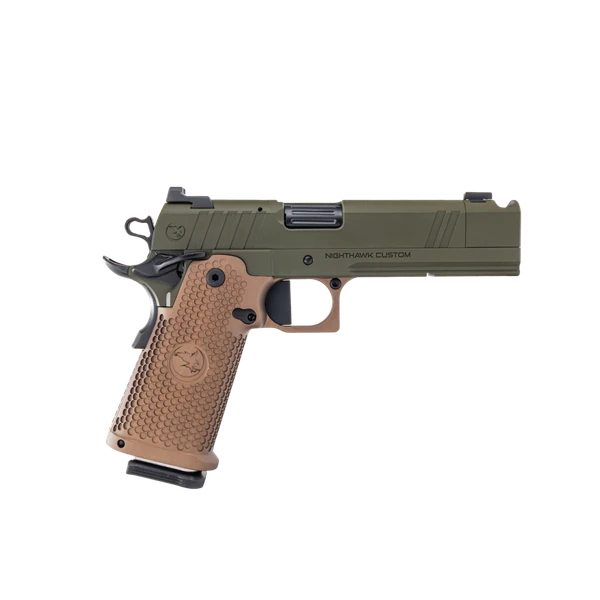 Nighthawk TRS Comp 9mm OD Green Tanodized Grip