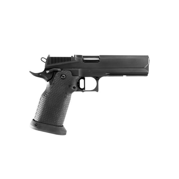 Fowler Synth 9MM DLC Black / Aggressive Grip