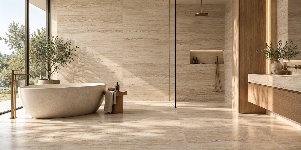 Stone & Travertine Look