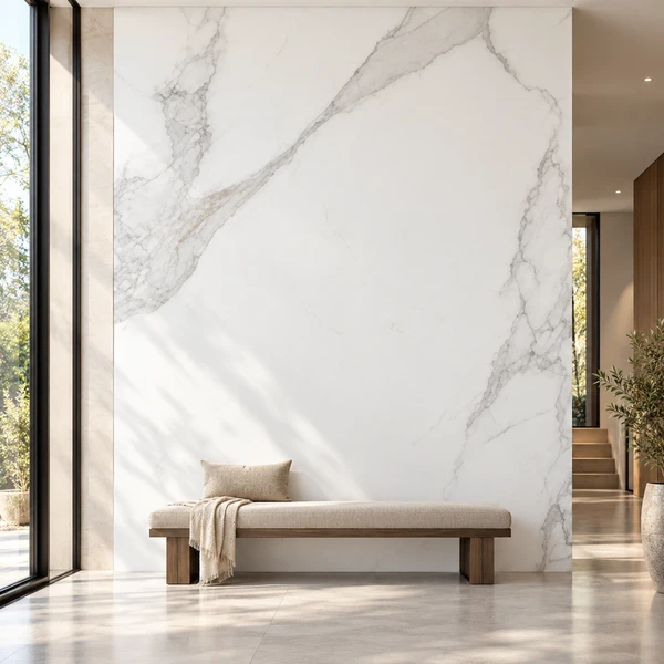63x126 STATUARIO VENETIAN — LIO-STAVEN-63X126-SLAB-CRST-12MM-B — installed scene