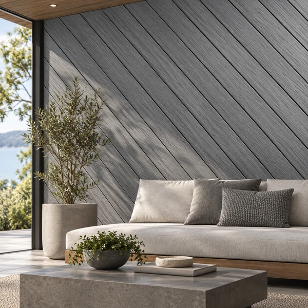 12LF SHIPLAP CLADDING — SHICLA-12LF-CLAD-BLACK — installed scene