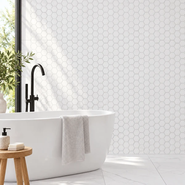 24x48 ARTIC STYLE — VIK-ARTSTY-24X48-TIL-WHITE-MAT — installed scene