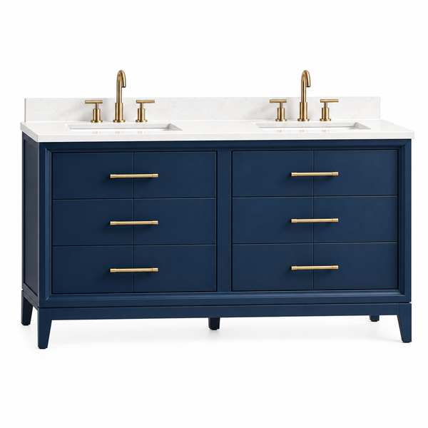 IRIS 8060 DOUBLE VANITY — 8060-IRIDOUVAN-VAN-BLUE — product shot