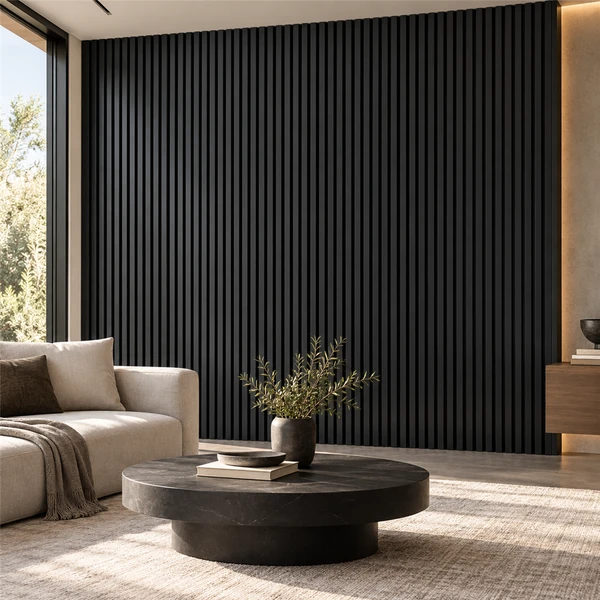 BLACK DESIGN ACOUSTIC PANEL — MDHHBLACKDESIGN-PAN — installed scene
