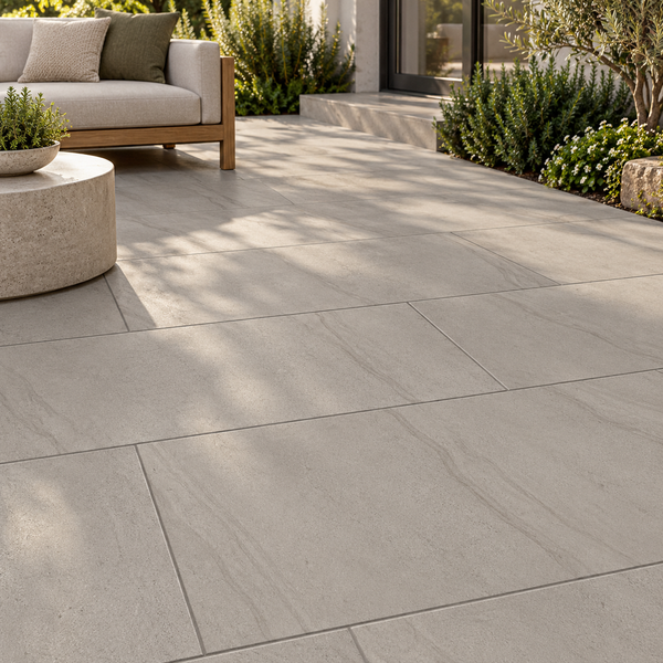 24X36 PASSANGER LEASURE — PASLEA-24X36-PAV-GRAY — installed scene