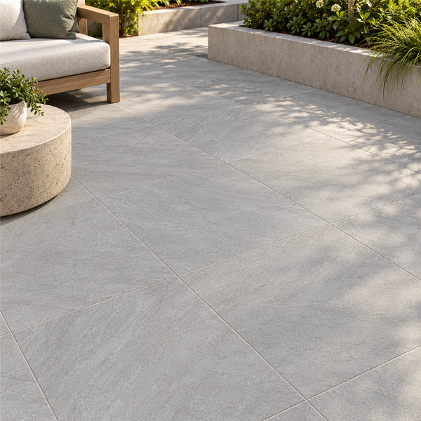 24" x 24" FR20 STAR — Grey — SIL-FR2STA-24X24-PAV-GREY-20MM — installed scene
