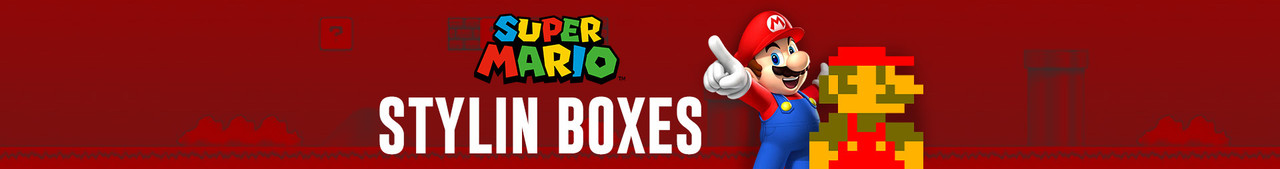 Super Mario Boxes