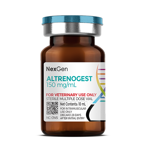 Altrenogest 150mg Ml 10ml Equine Breeding Products For Veterinarian Use Nexgenvetrx Com