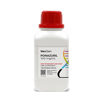 Ponazuril 100 mg/mL, Oral Suspension, 240mL Ponazuril 100 mg/mL, Oral Suspension, 240mL