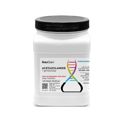 Acetazolamide 1 gm/scoop, Oral Powder, 100 Scoops (5cc Scoop) Acetazolamide 1 gm/scoop, Oral Powder, 100 Scoops (5cc Scoop)