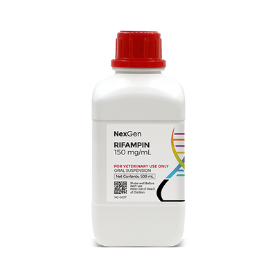 Rifampin 150 mg/mL, Oral Suspension, (500mL) Rifampin 150 mg/mL, Oral Suspension, (500mL)