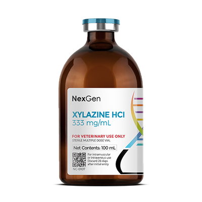 Xylazine HCl 333 mg/mL, Injectable, (100mL) Xylazine HCl 333 mg/mL, Injectable, (100mL)
