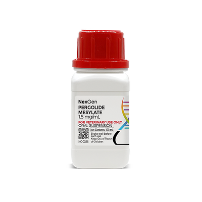 Pergolide Mesylate 1.5 mg/mL, Oral Suspension, (100mL) Pergolide Mesylate 1.5 mg/mL, Oral Suspension, (100mL)