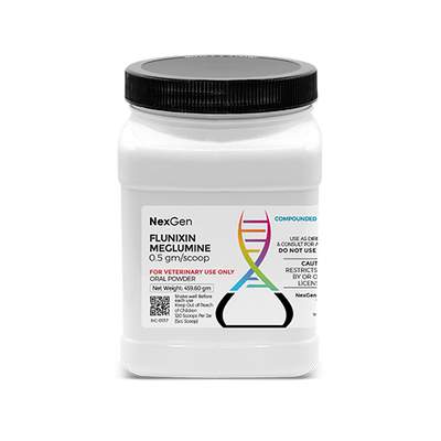 Flunixin Meglumine 500 mg/scoop, Oral Powder, 120 Scoops (5cc Scoop) Flunixin Meglumine 500 mg/scoop, Oral Powder, 120 Scoops (5cc Scoop)