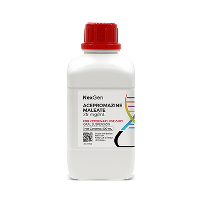 Acepromazine Maleate 25 mg/mL, Oral Suspension, (500mL) Acepromazine Maleate 25 mg/mL, Oral Suspension, (500mL)