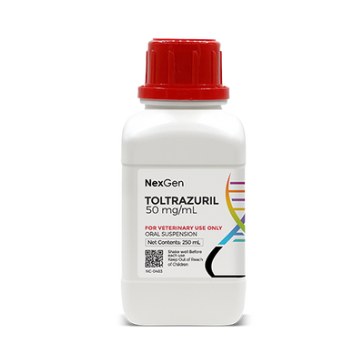 Toltrazuril 50 mg/mL, Oral Suspension, (250mL) Toltrazuril 50 mg/mL, Oral Suspension, (250mL)