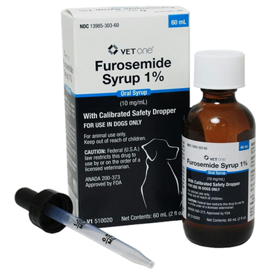 Furosemide Oral Syrup 1%, 60mL - NexGenVetRx.com