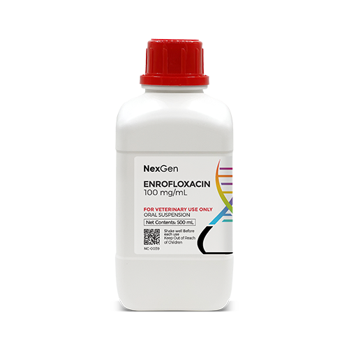 Enrofloxacin 100 mg/mL, Oral Suspension, (500mL) Enrofloxacin 100 mg/mL, Oral Suspension, (500mL)