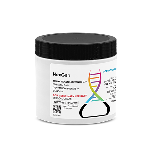 Scratches (Triamcinolone Acetonide + Nystatin + Gentamicin Sulfate + DMSO), Topical Cream, 16oz Scratches (Triamcinolone Acetonide + Nystatin + Gentamicin Sulfate + DMSO), Topical Cream, 16oz