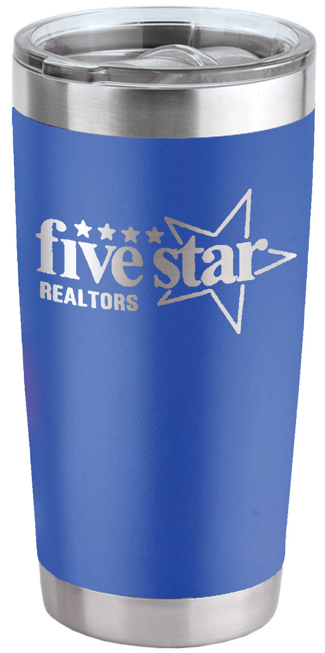 Laser engraved yeti tumbler 20oz (Dallas cowboys star)