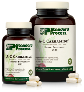 A-C Carbamide® by Standard Process in 90 and 270 capsule bottles