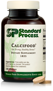 Calcifood® by Standard Process in a 100 wafer bottle