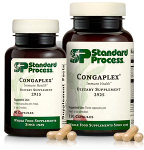 Congaplex® by Standard Process in 90 and 150 capsule bottles