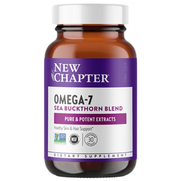 Supercritical Omega 7 by New Chapter in a 30 capsule bottle