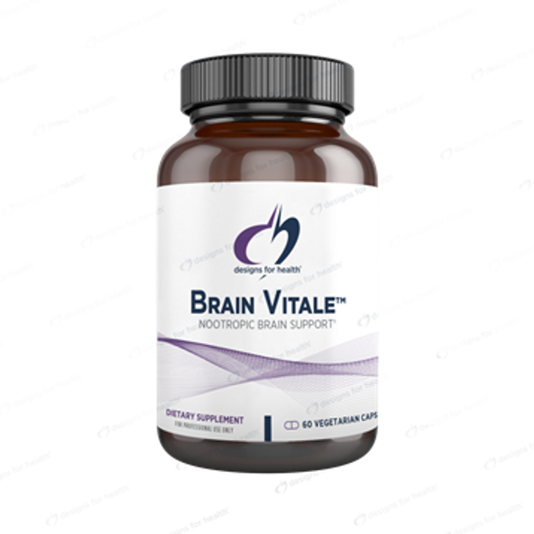Brain Vitale by Designs For Health in a 60 capsule bottle