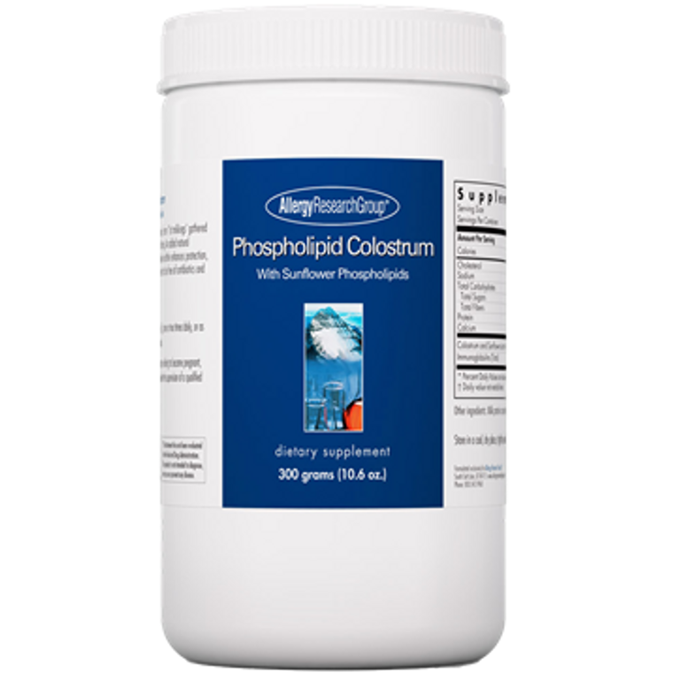 Phospholipid Colostrum by Allergy Research Group in a 300 gram (10.6 ounce) bottle
