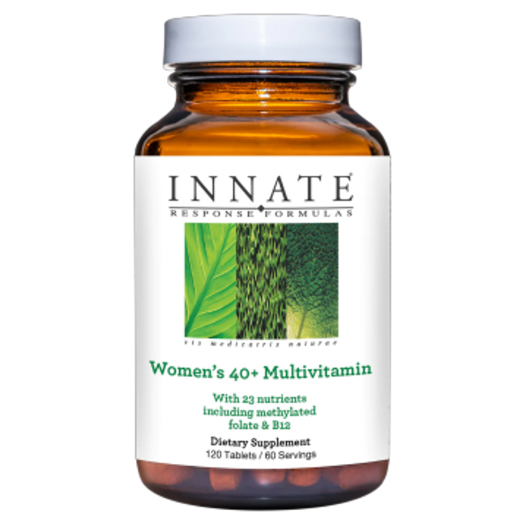 Women's 40+ Multivitamin by Innate Response in a 120 tablet bottle