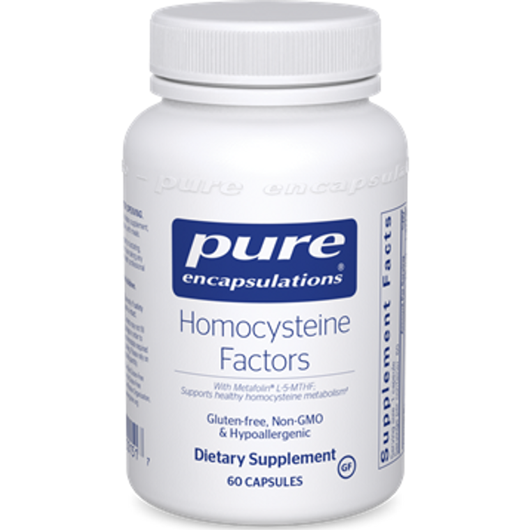 Homocysteine Factors by Pure Encapsulations in a 180 capsule bottle