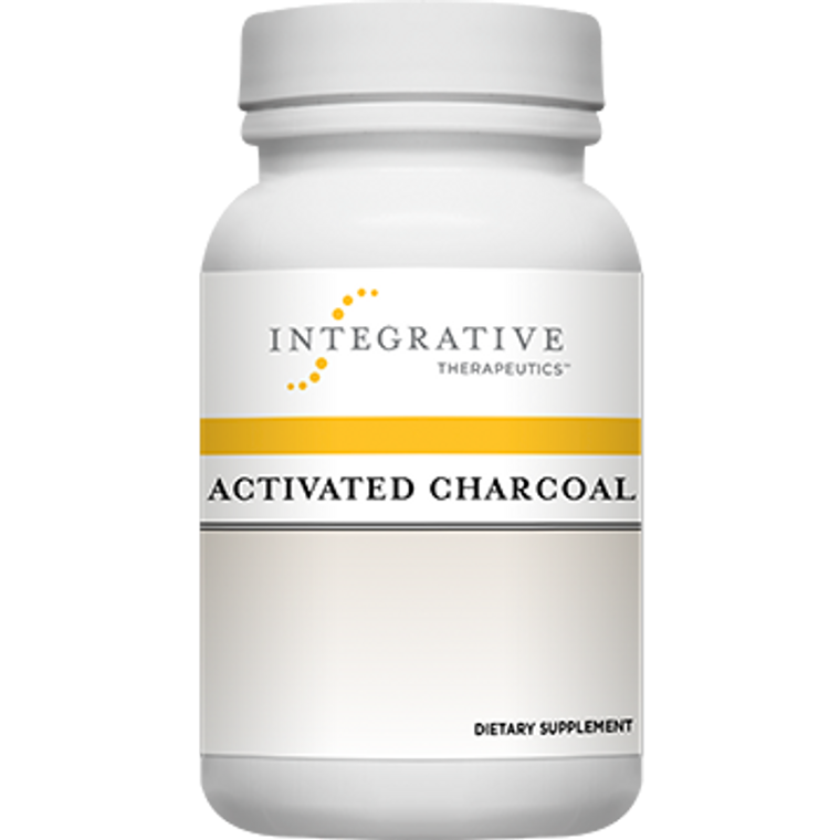 Activated Charcoal 560 mg by Integrative Therapeutics in a 100 capsule bottle, to support detoxification Activated Charcoal 560 mg by Integrative Therapeutics in a 100 capsule bottle, to support detoxification