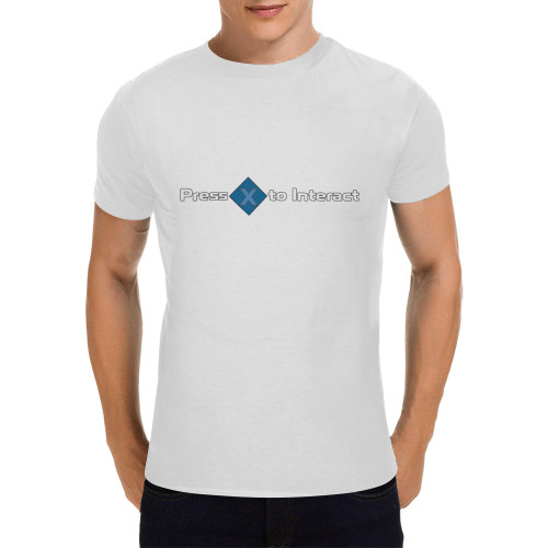 Press X Men's T-Shirt in USA Size (Front Printing Only)