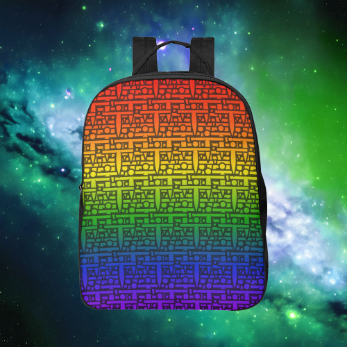 Pride Paper Doll Shikigami Straight Popular Fabric Backpack (Model 1683)