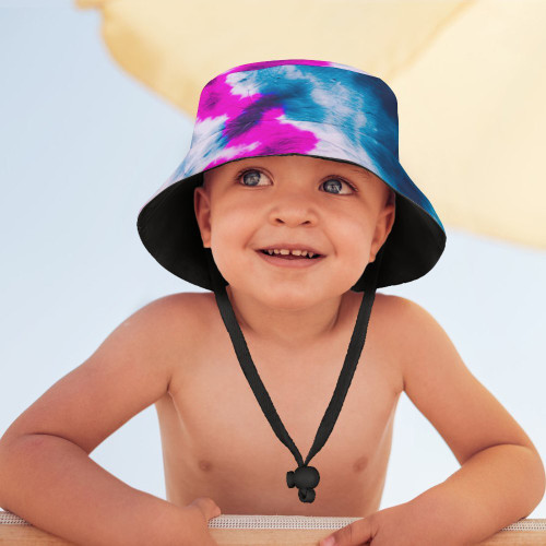 Tie Dye 10  Kids' Bucket Hat