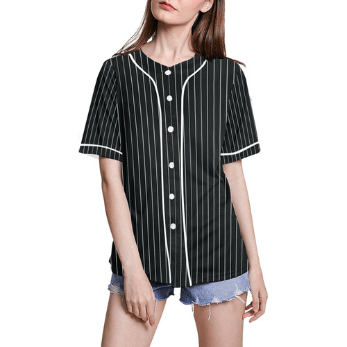 Jack All Over Print Baseball Jersey for Women (Model T50)