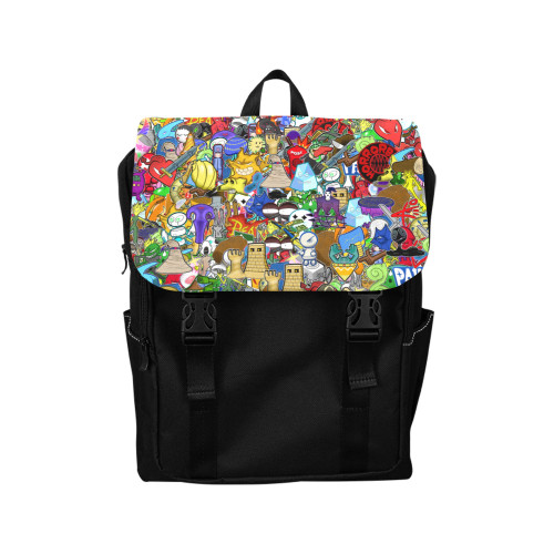 Sticker Bomb 100 Designs Vol. 1 Casual Shoulders Backpack (Model 1623)