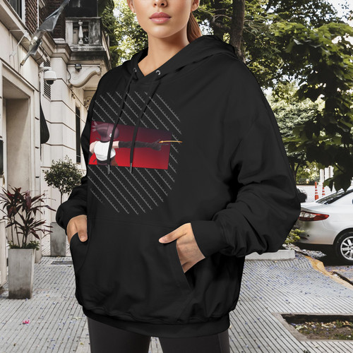 Chainsaw Man Bomb Devil Finger Gun Women's Polyester Hoodie