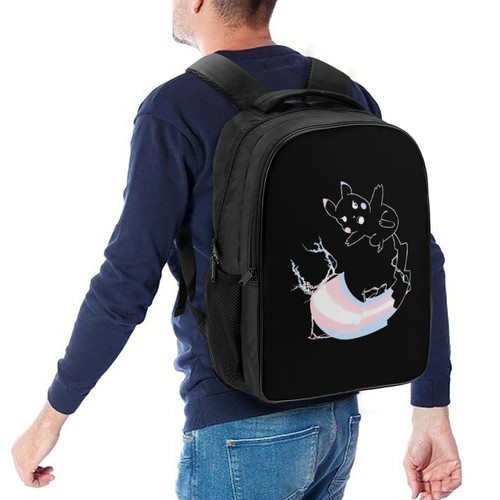 Pikachu Iron Tail Trans 16 inch 2 Compartment Backpack