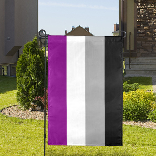 Asexual Garden Flag (One-Sided Printing)
