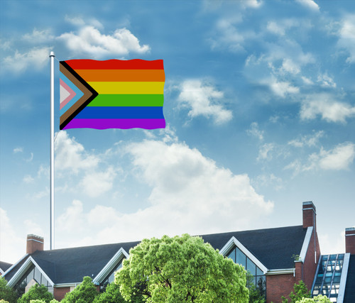 Progressive Garden Flag (Two-Sided Printing)