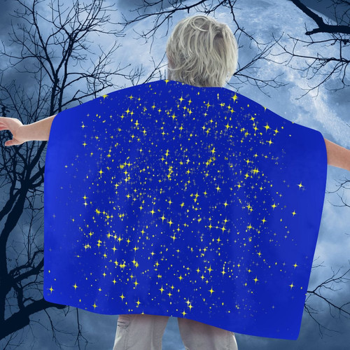 Starry Wizard Halloween Cape