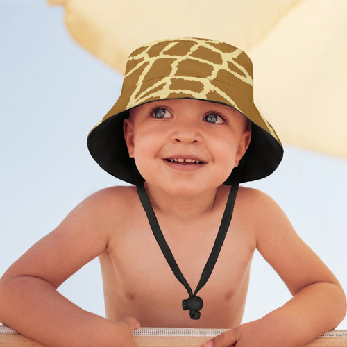 Giraffe Print Kids' Bucket Hat
