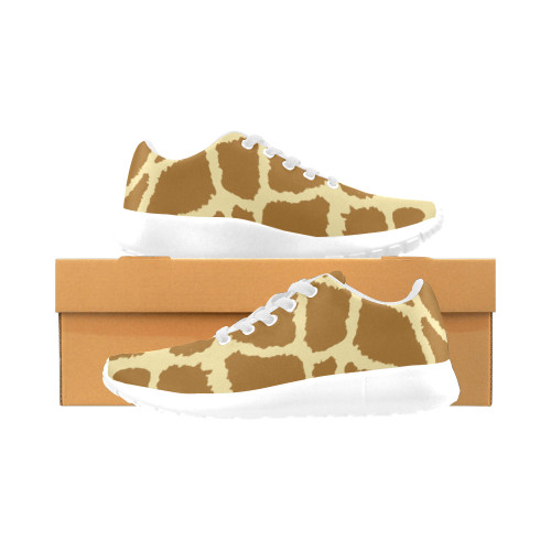 Giraffe Print Men’s Running Shoes (Model 020)